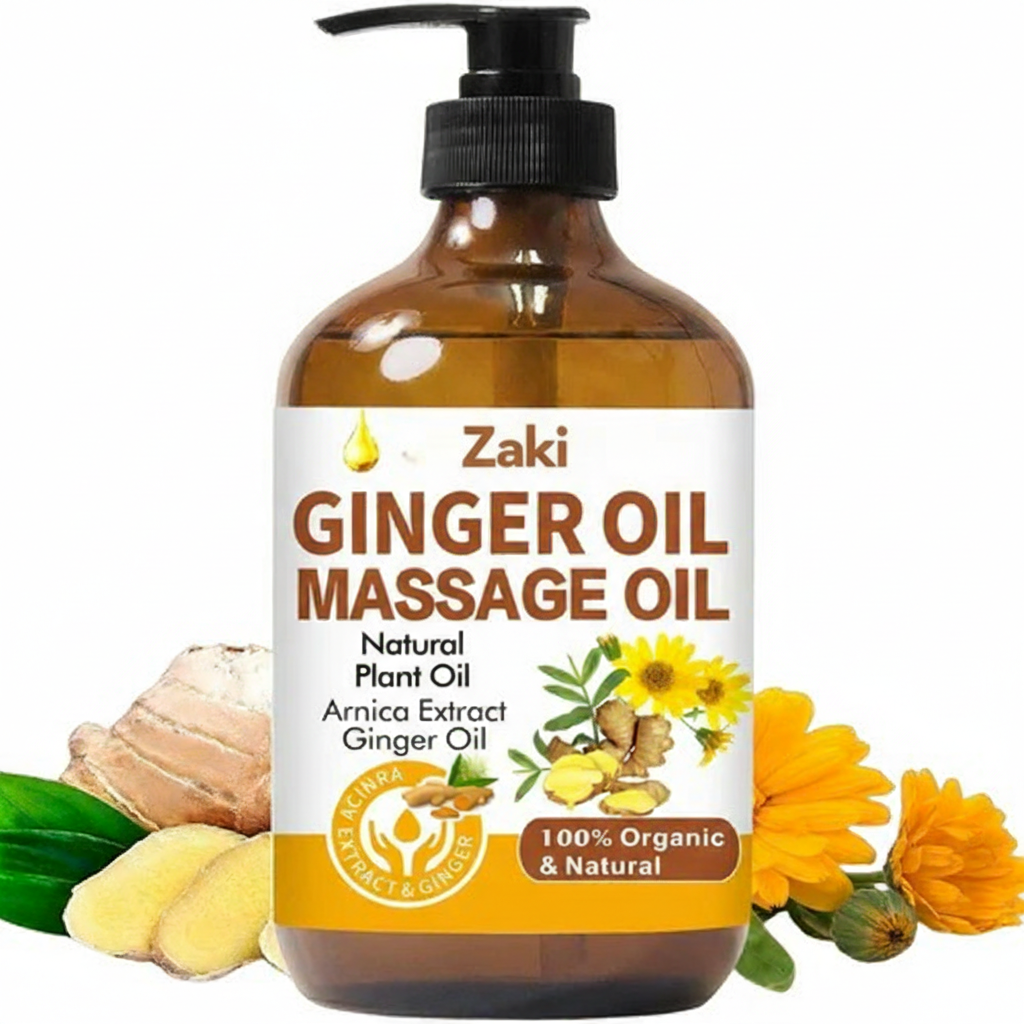 Zaki Lymphatic Drainage Massage Oil